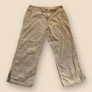 The North Face Women’s Straight-Leg Khaki Capri Pants - Size 8